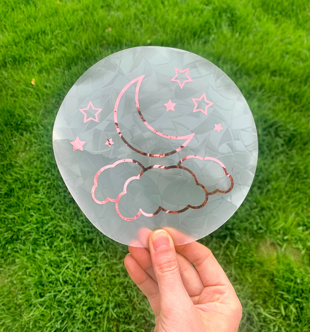 Sky Suncatcher | Moon, Stars, & Clouds Window Cling