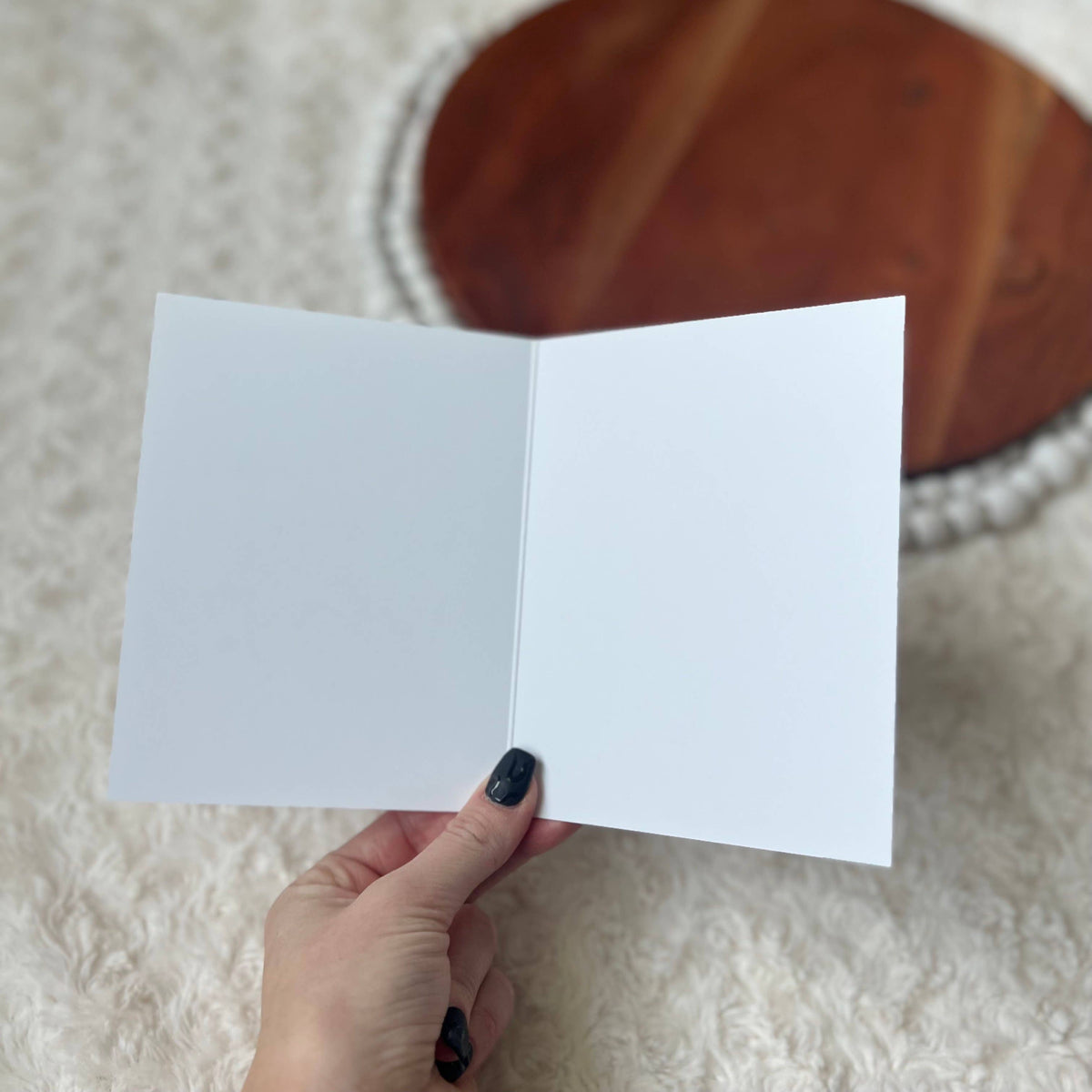 Happy Holidays Snowflake Greeting Card