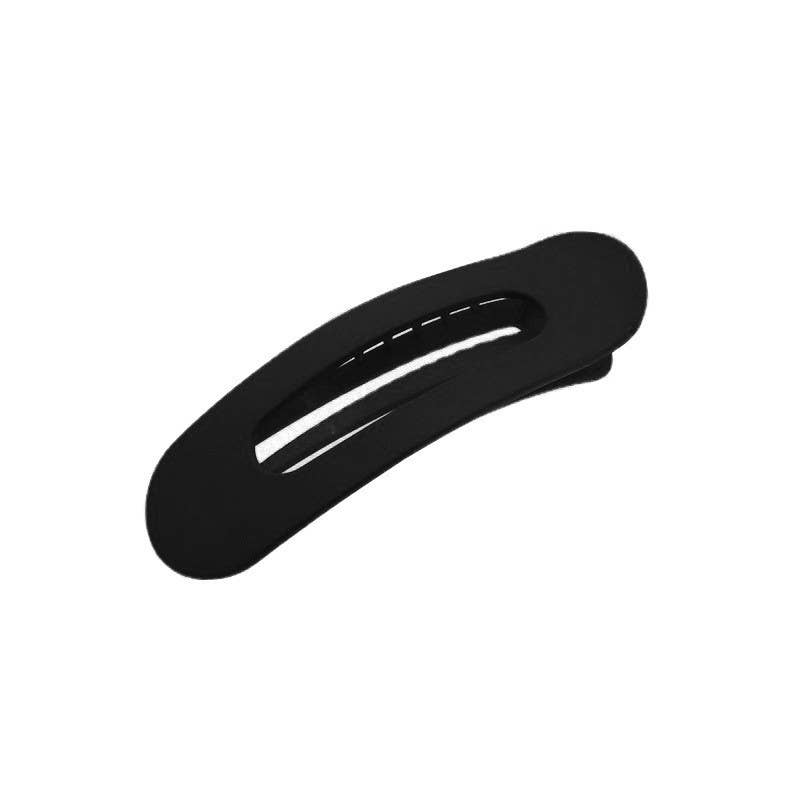 Oval Flat Hair Clip- Thin