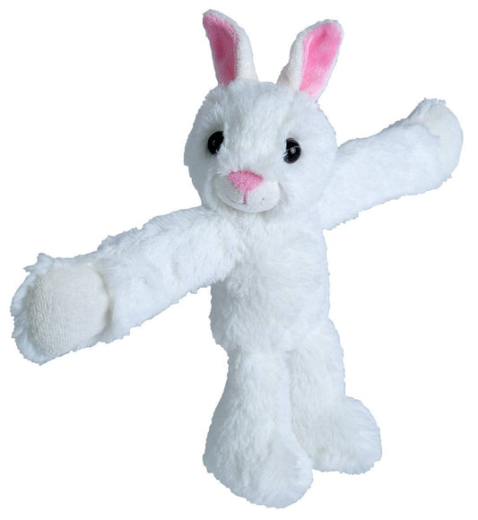 Huggers Bunny White Stuffed Animal 8"