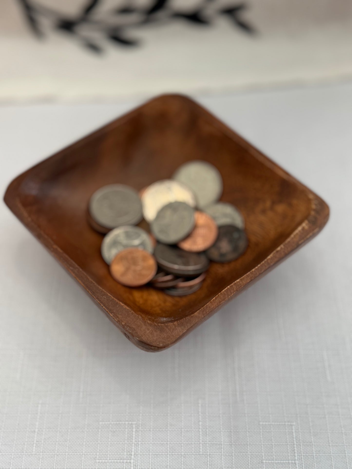 Mini Wood Bowl