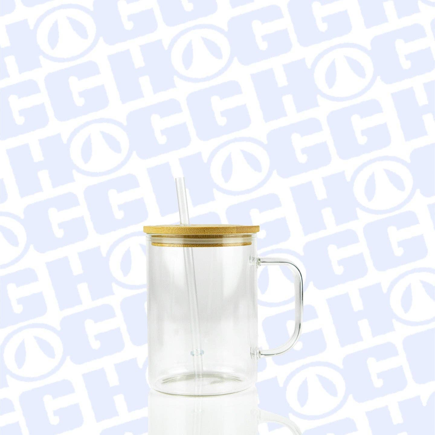 17oz Glass Coffee Mug