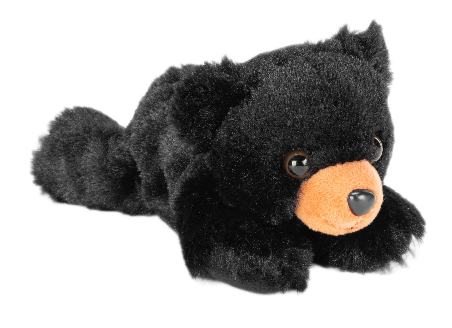 Hug'Ems-Mini Black Bear Stuffed Animal 7"