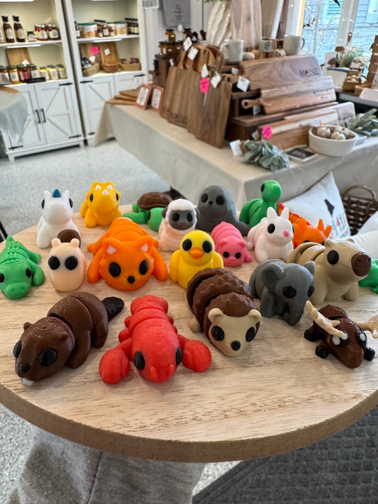 3-D Printed Small Animals