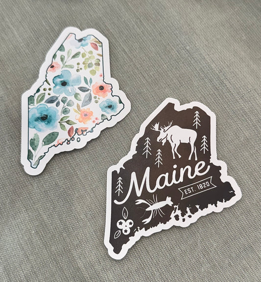 Maine Stickers