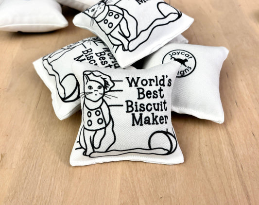 Biscuit Maker Catnip Toy