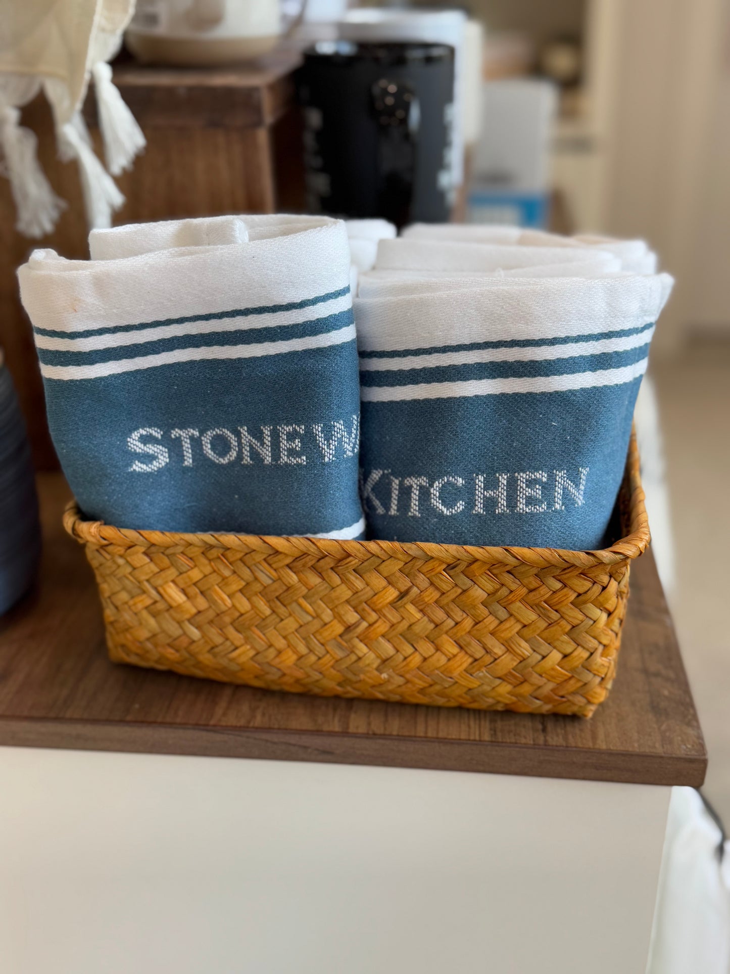 SWK- DENIM Tea Towel