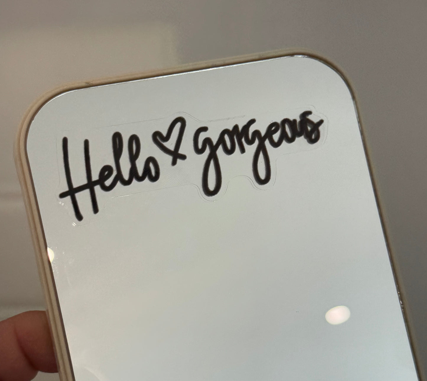 Hello Gorgeous Sticker