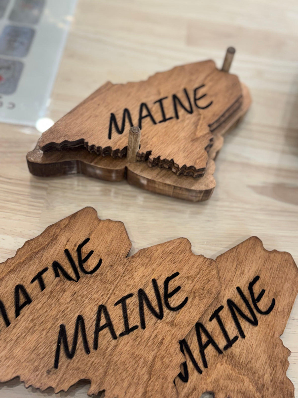 Handmade Maine Coaster Set (6)
