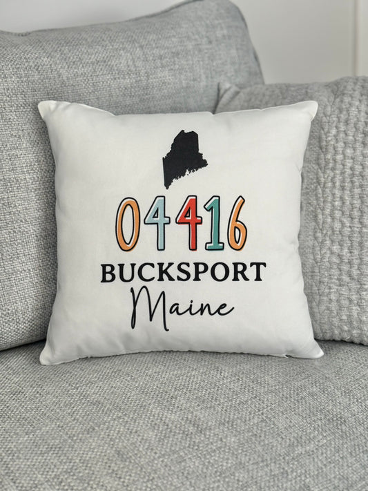 Local Maine Pillow