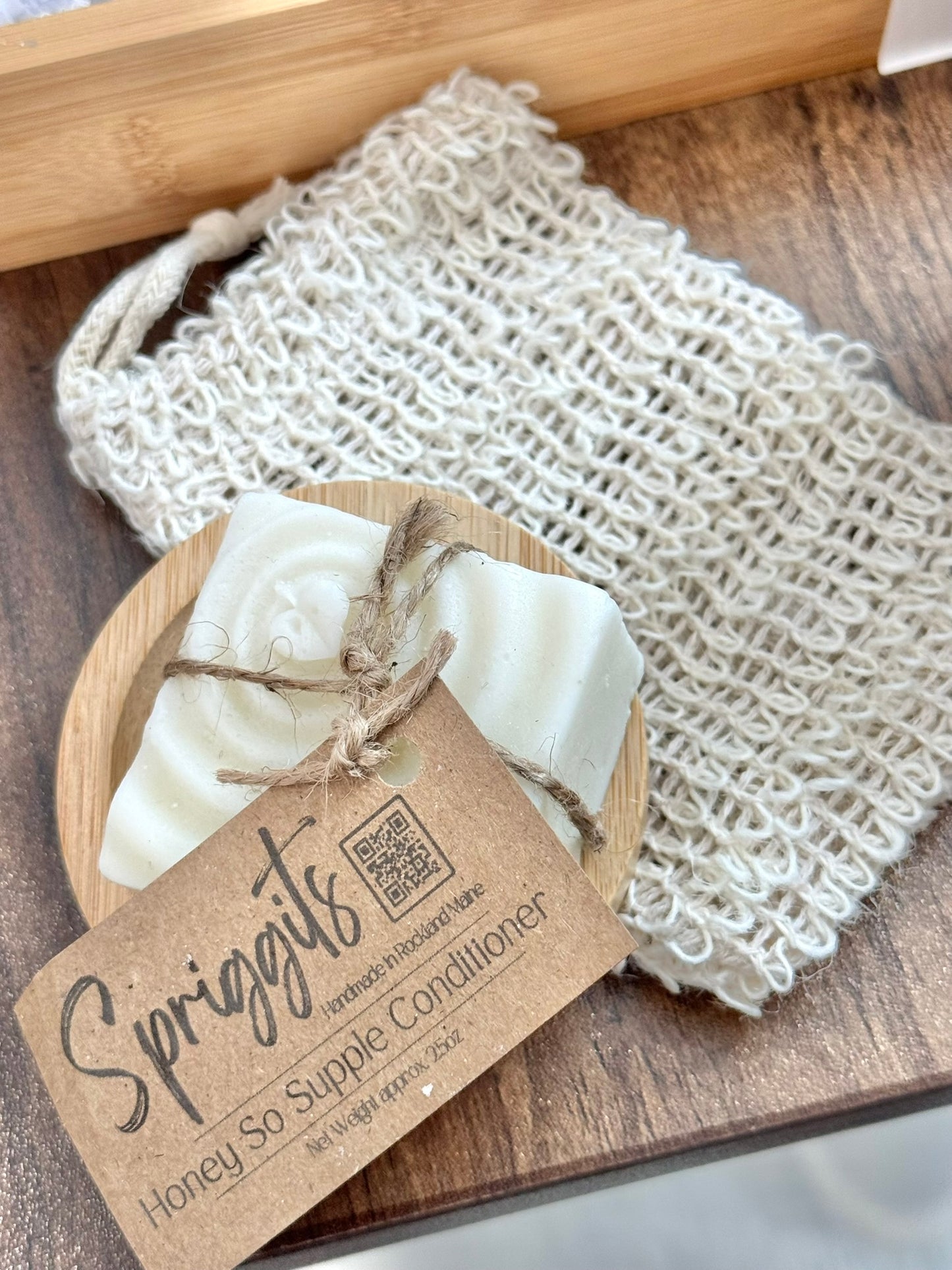 Knotted Soap Bag