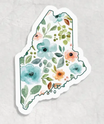 Maine Stickers