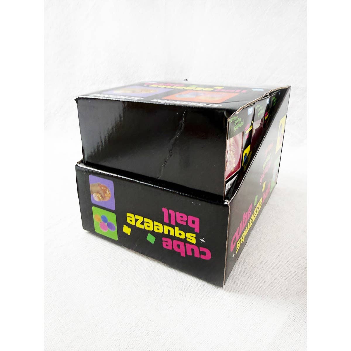 Viral Textured Diamond Cube Squishy Toy