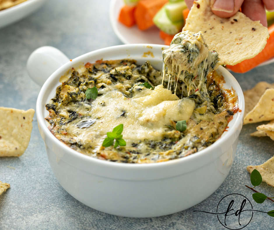 Spinach & Artichoke Dip Party Starter