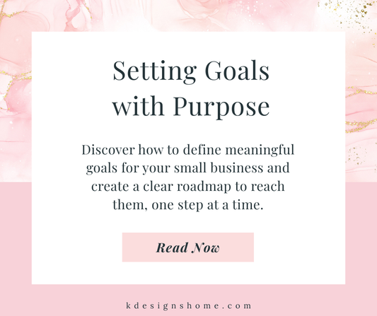 Setting Goals with Purpose