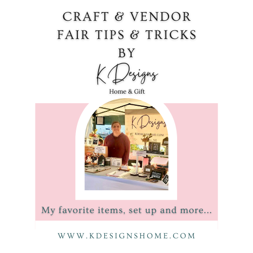 Craft & Vendor Fair Tips & Tricks