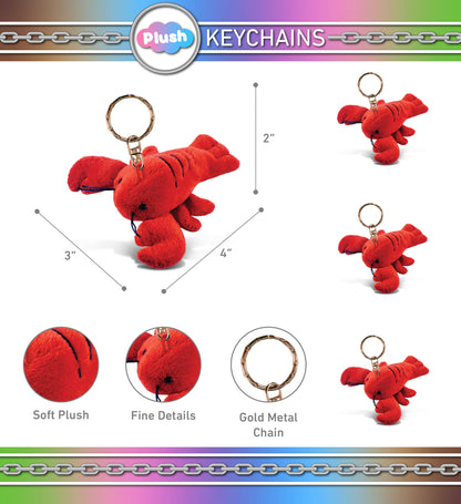 Lobster Plush Keychain
