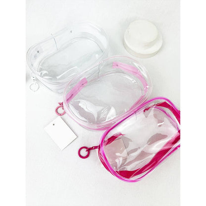 See Through Travel Cosmetic Pouch