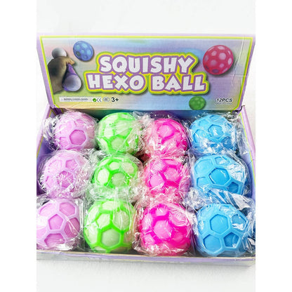 Hexaball Stress Squishy Toy