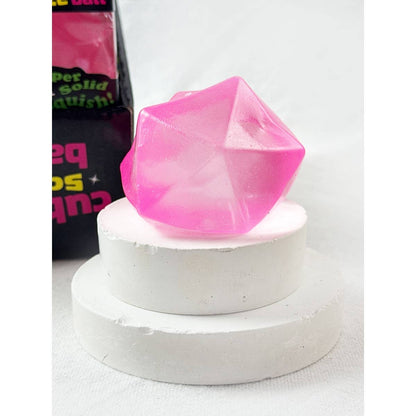 Viral Textured Diamond Cube Squishy Toy