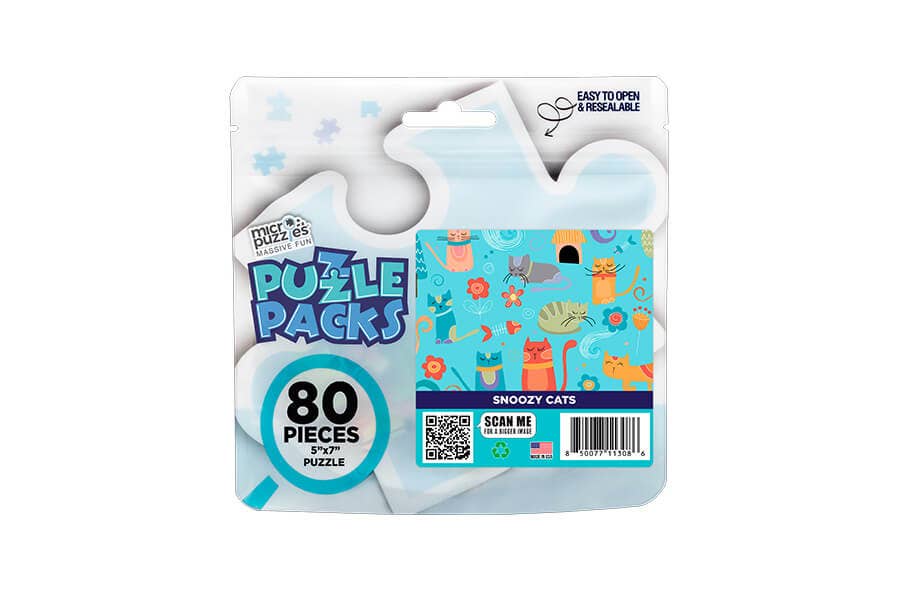 Puzzle Packs - Snoozy Cats mini puzzle