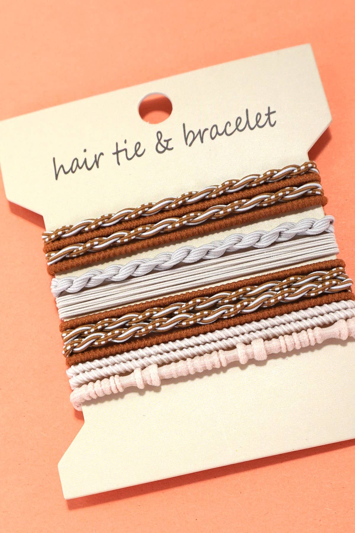Boho Hair Tie & Bracelet