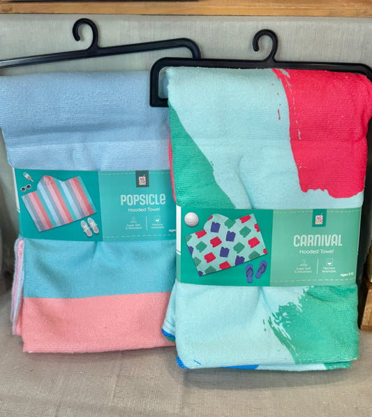 Kid's Hooded Beach Towels
