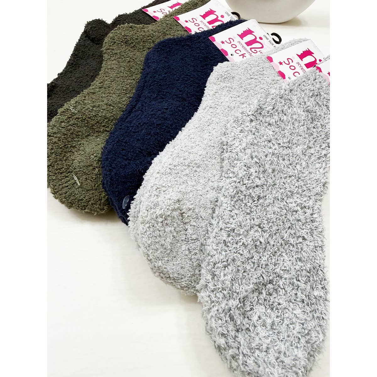 Soft Textured Assorted Socks Mix