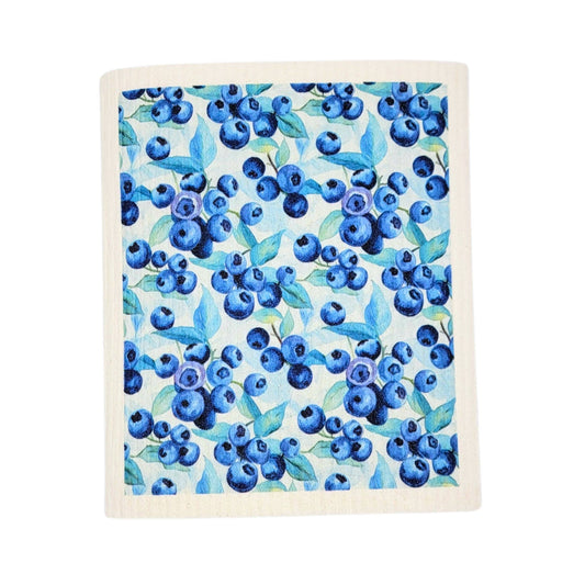 Blueberry Swedish Dishcloth