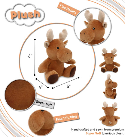Moose Plush (6")