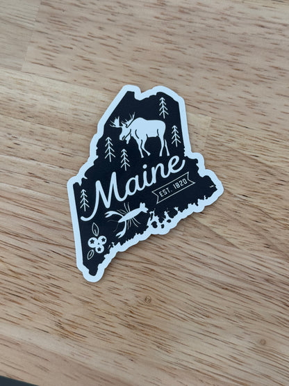 Maine Stickers