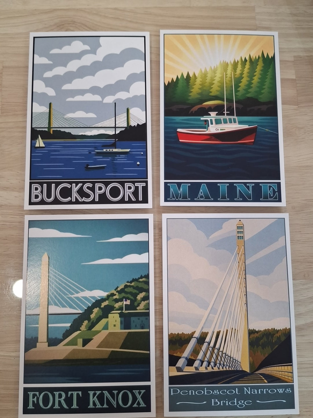 Maine Postcards