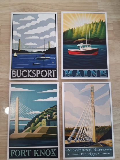 Maine Postcards