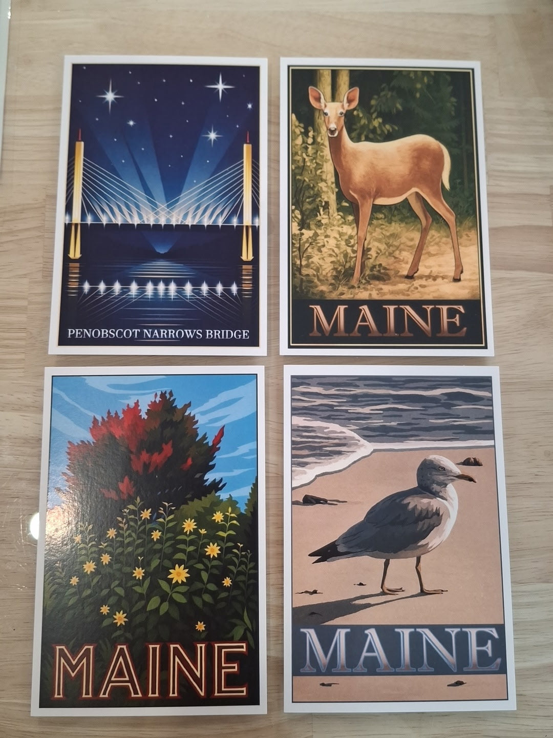 Maine Postcards