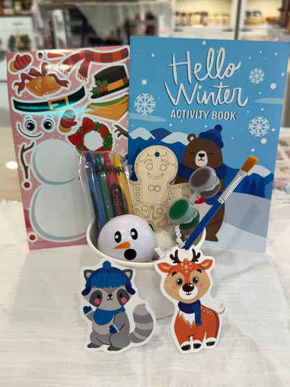 Kid's Winter Busy Basket