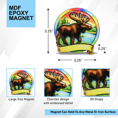 Maine Moose Magnet