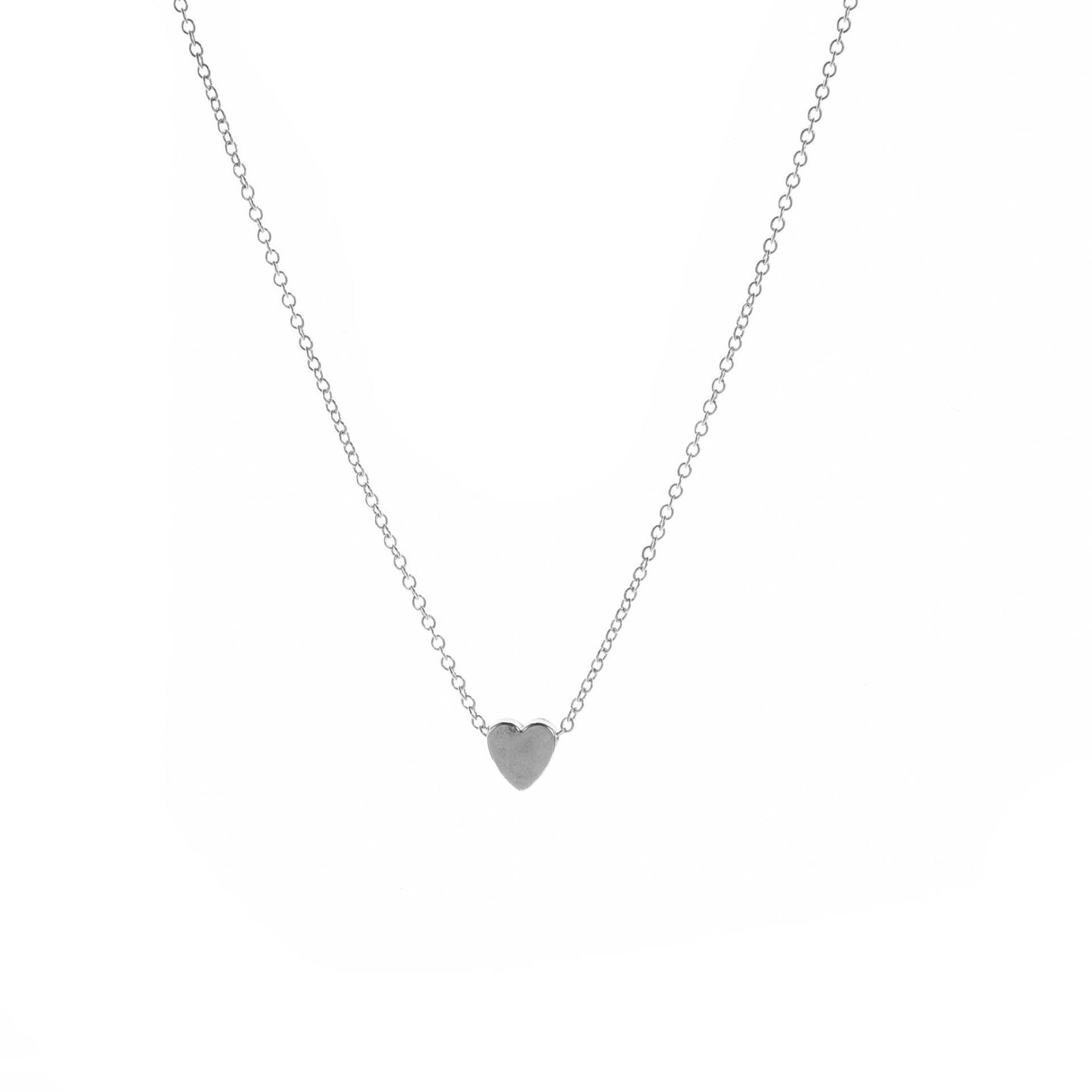 Mini Heart Charm Necklace