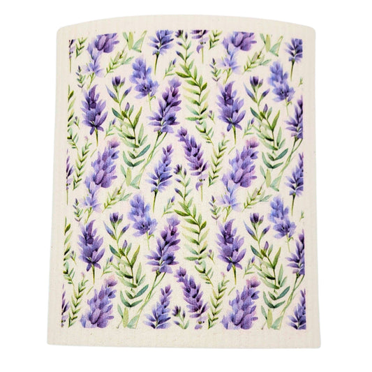 Lavender Swedish Dishcloth