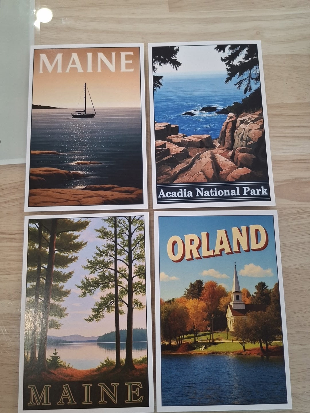 Maine Postcards