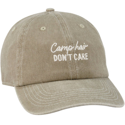 Camp Hair Don't Care Baseball Cap