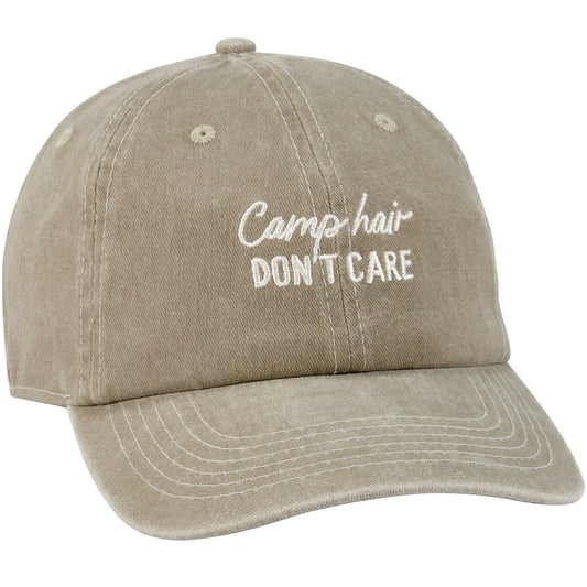 Camp Hair Don't Care Baseball Cap