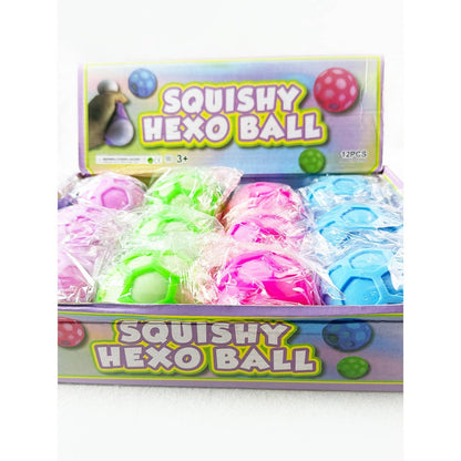 Hexaball Stress Squishy Toy