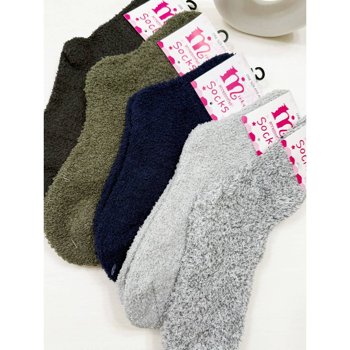 Soft Textured Assorted Socks Mix