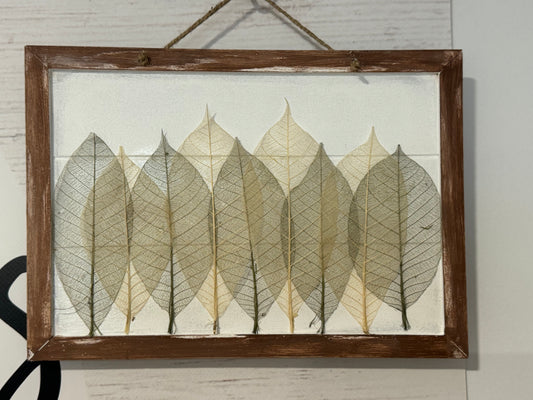 Leaf Print- Wall Hanging