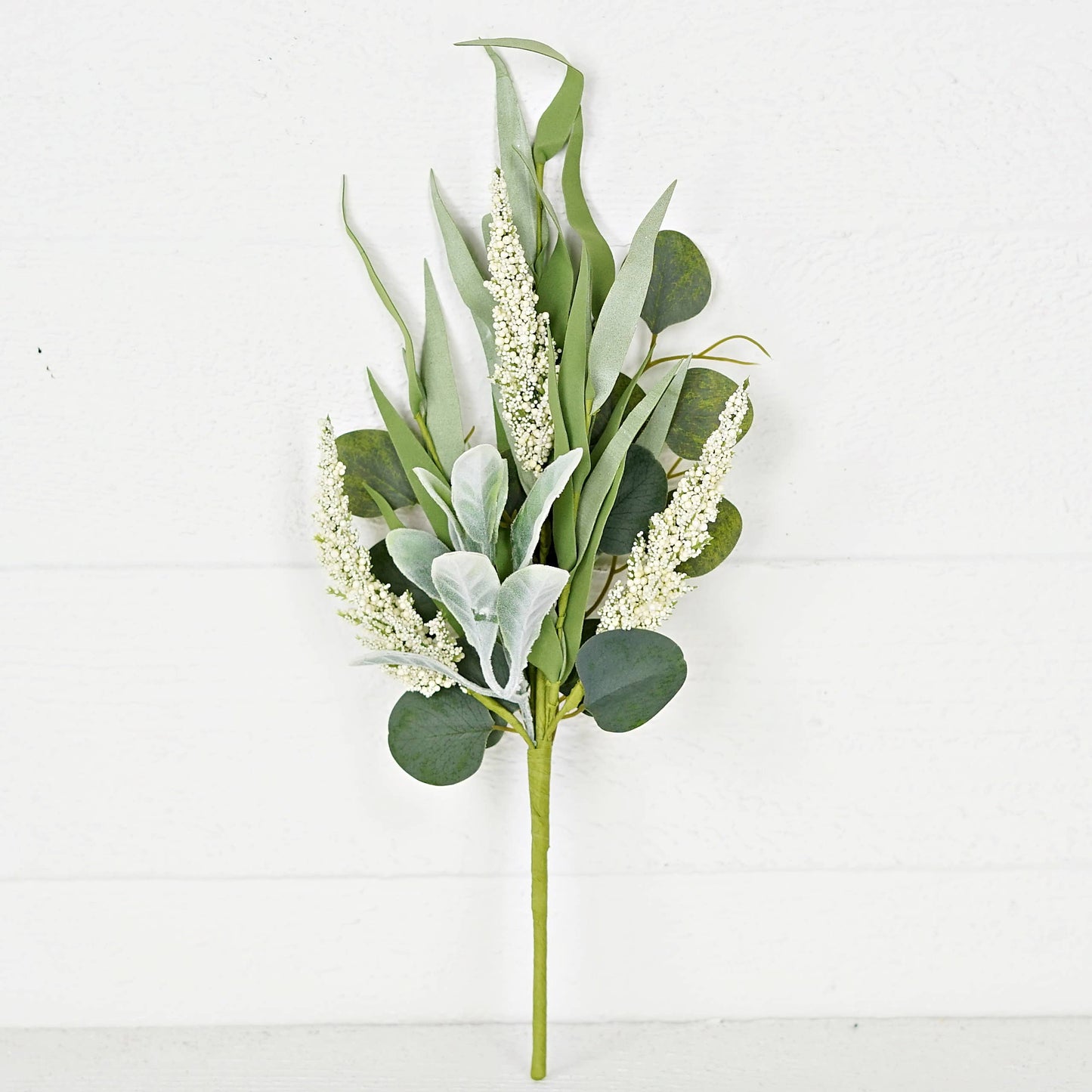 Mixed Eucalyptus, Lamb Ear and Heather Stem