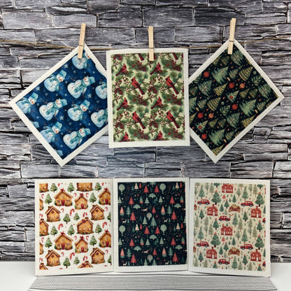 Nordic Sweater Swedish Dishcloth - Christmas Decor