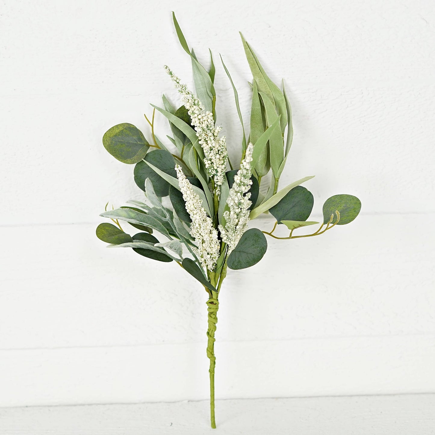 Mixed Eucalyptus, Lamb Ear and Heather Stem