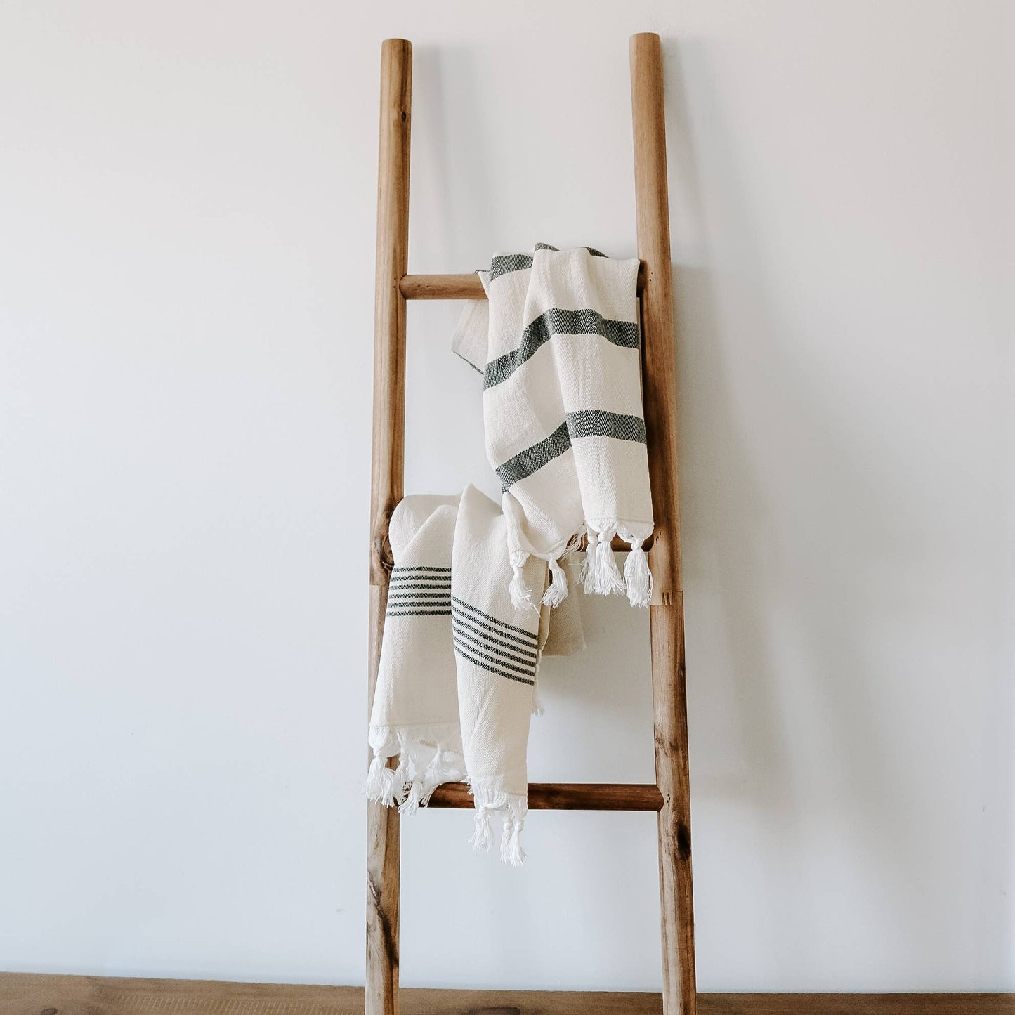 Turkish Cotton Hand Towel, Single Stripe