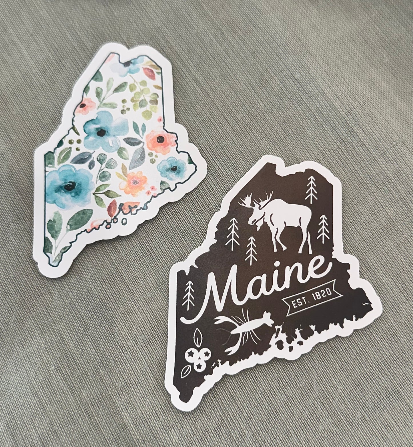 Maine Stickers