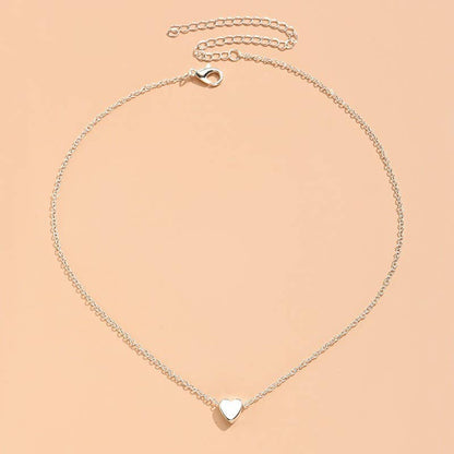 Mini Heart Charm Necklace